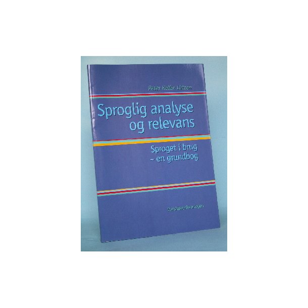 analyse og relevans analyse og relevans