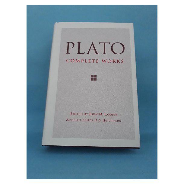 Plato Complete Works Edited By John M Cooper Filosofi Etik